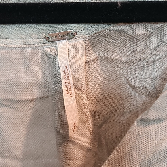 Free People- Washed Olive Shirt - Picture 4 of 5